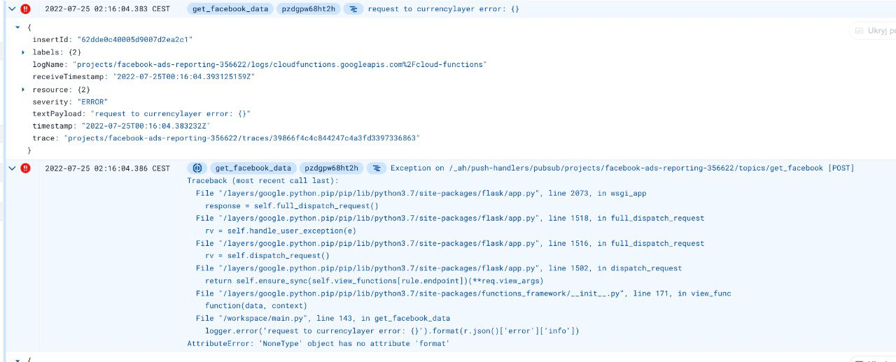 AttributeError object has no attribute 'format' Google