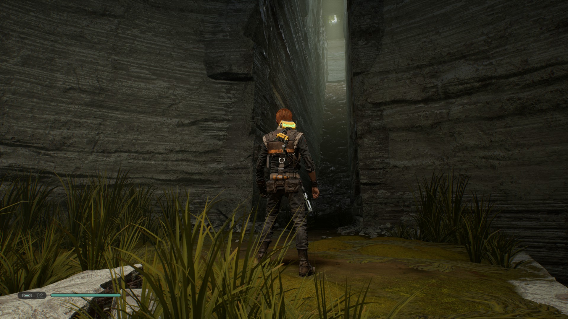 star wars jedi fallen order How do I get up the slippery slope