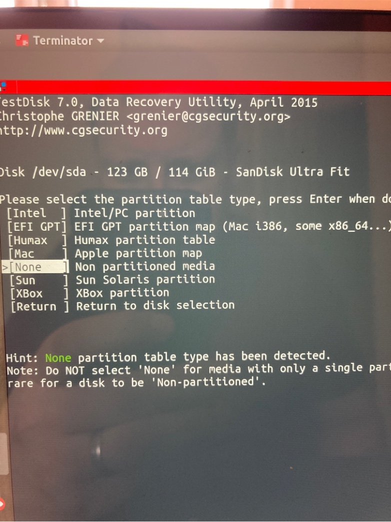 ubuntu TestDisk help to recover mistake Unix & Linux Stack Exchange