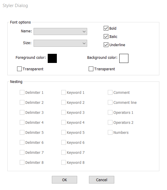 colors UserDefined languages in Notepad++ (NLog) Super User