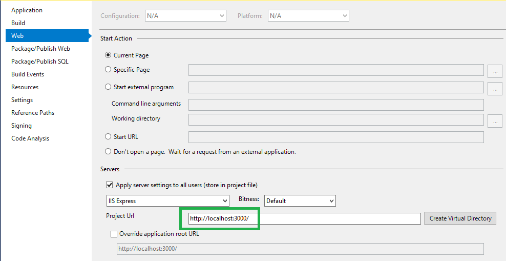 mvc My browser cannot find localhost when running VS2017