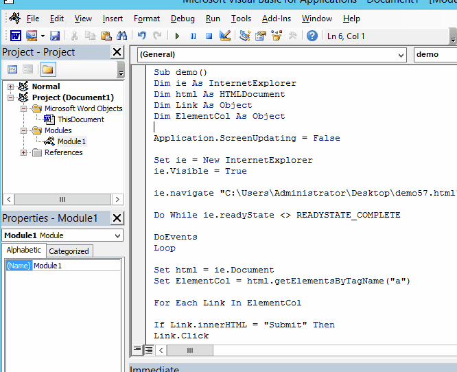 excel Vba to IE Click JavaScript button no Id Stack Overflow