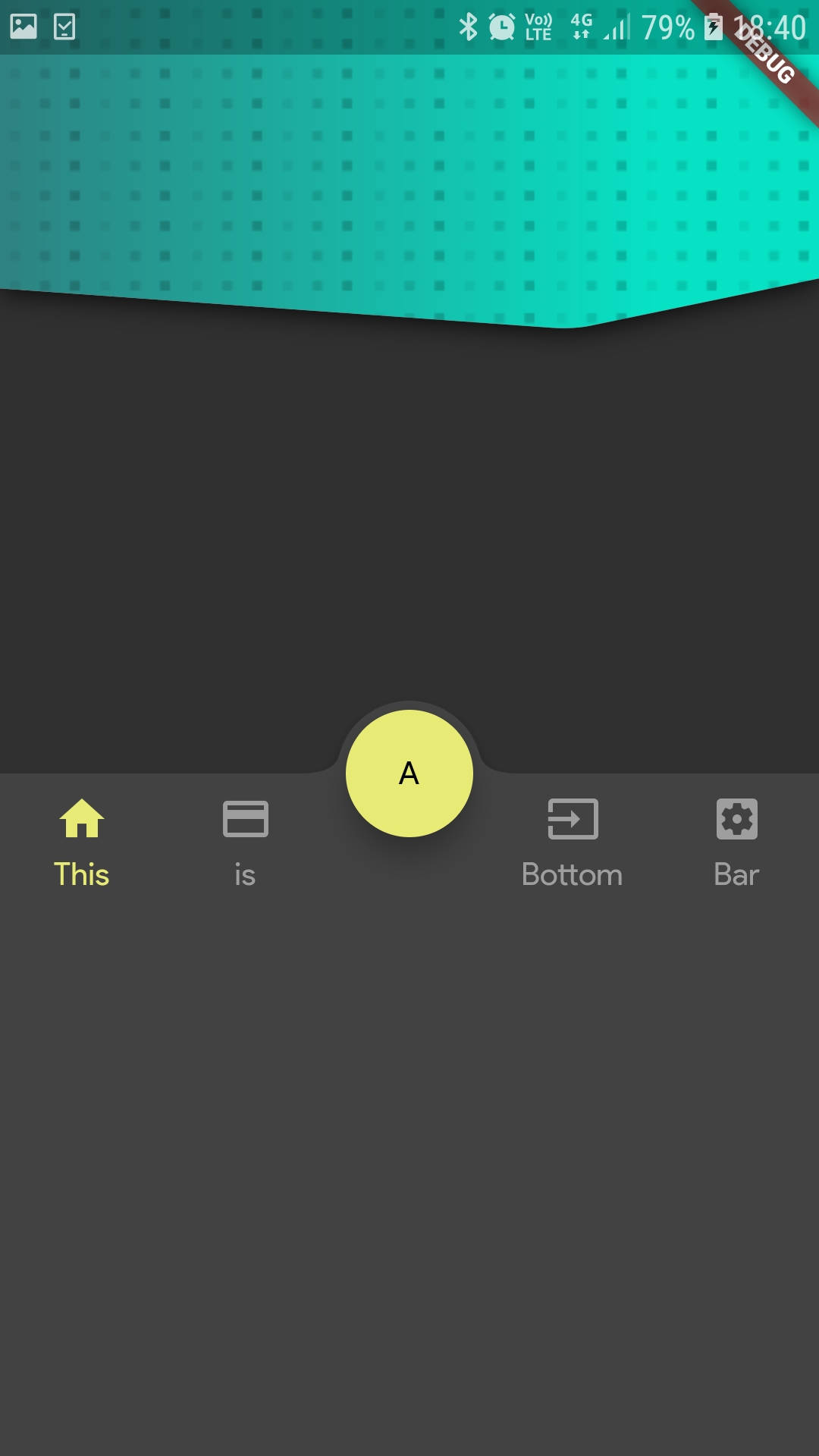 How to make the Bottom Navigation Bar overlay the main page in Flutter