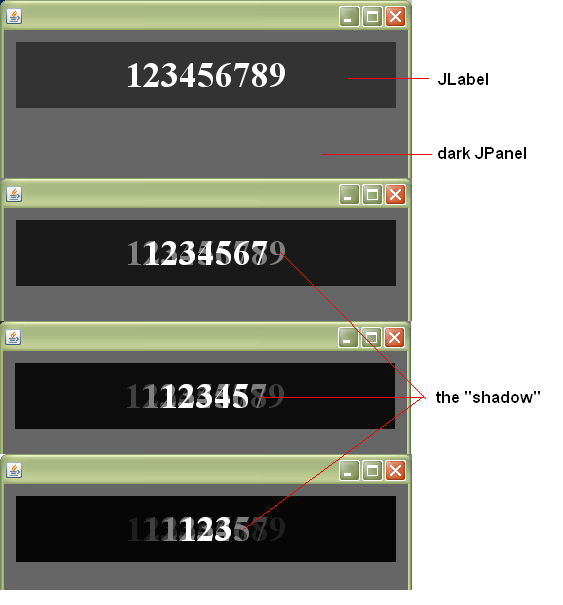 java JPanel transparency problem Stack Overflow