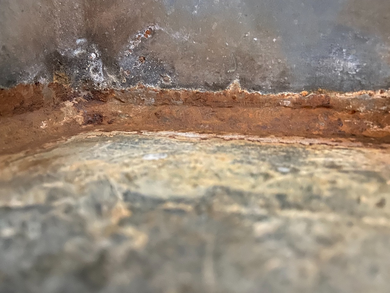 Rust at welded steel beam joint Home Improvement Stack Exchange