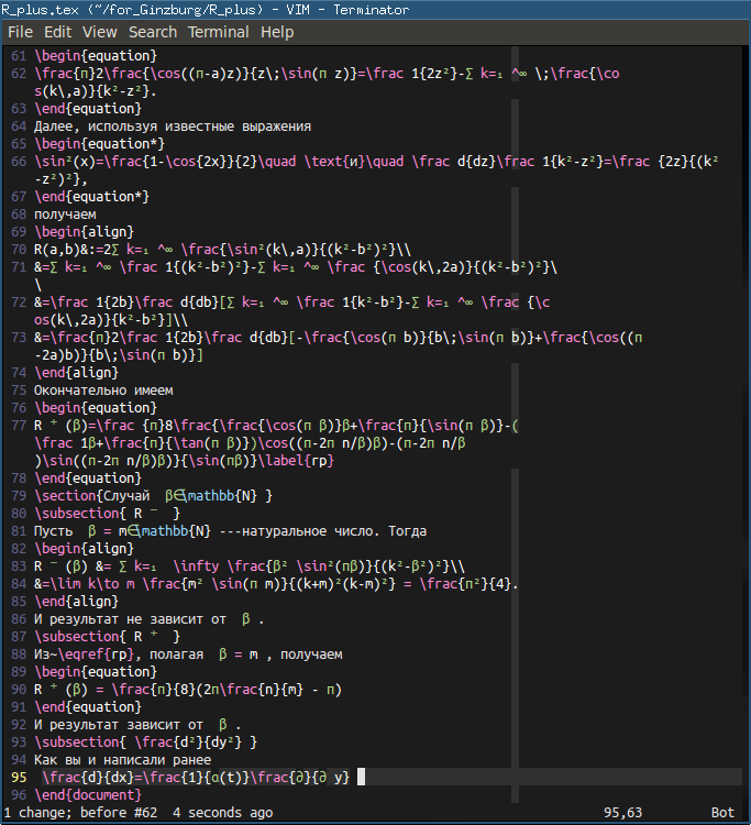 vim Problem with visualisation of latex commands after installing