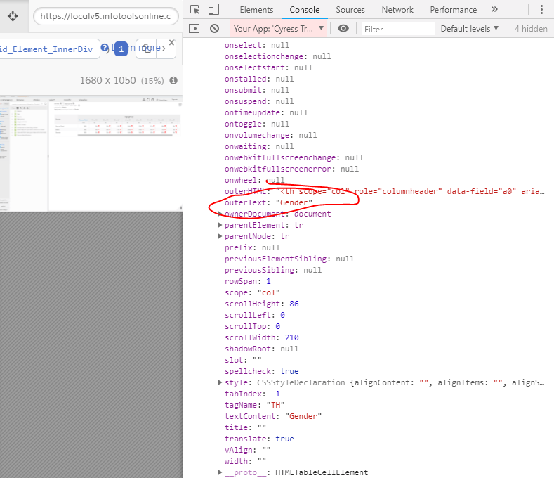 Not getting text content using cypress Stack Overflow