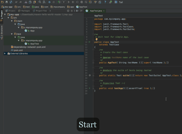 maven How to link individual Java classes to jars displayed by