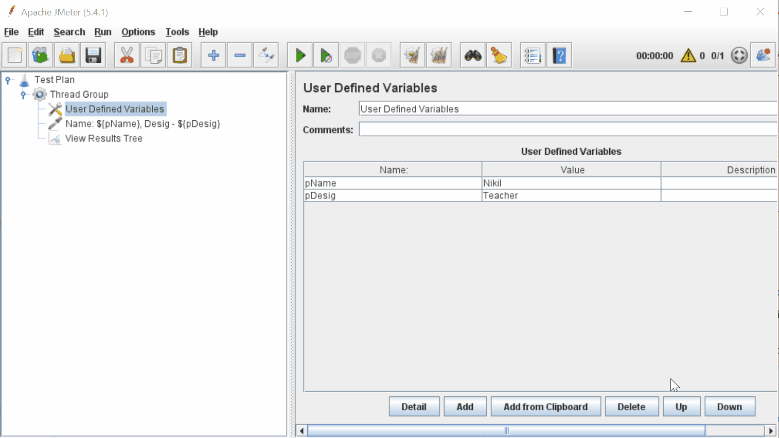 jmeter How to use a parameter inside a parameter Stack Overflow