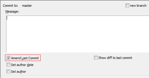 Git Extensions Squash commits? Stack Overflow