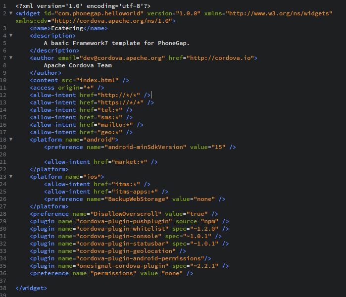 android How to ask for permissions in an hybrid app (no AndroiManifest, only config.xml