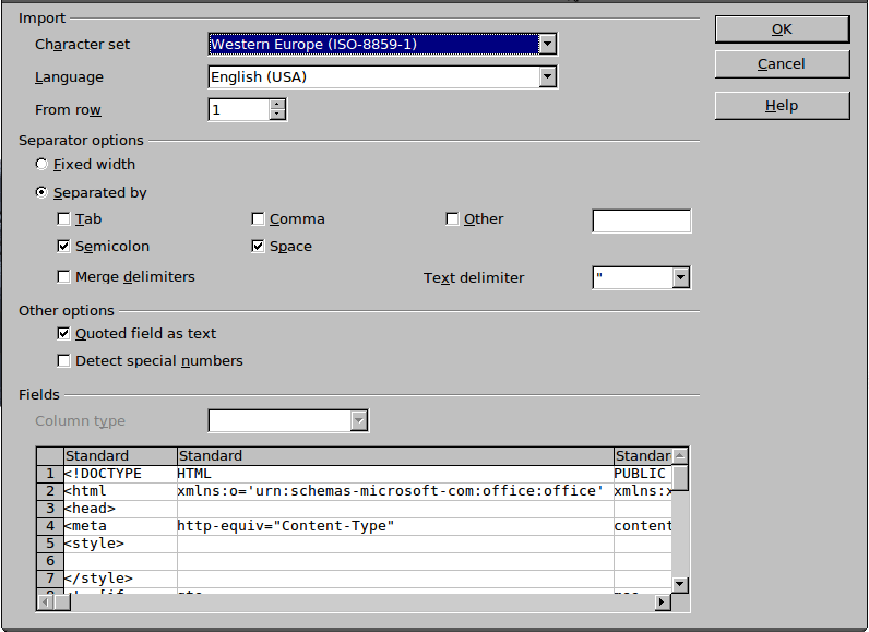 Unable to open a xls file in Openoffice 3.2 Ask Ubuntu