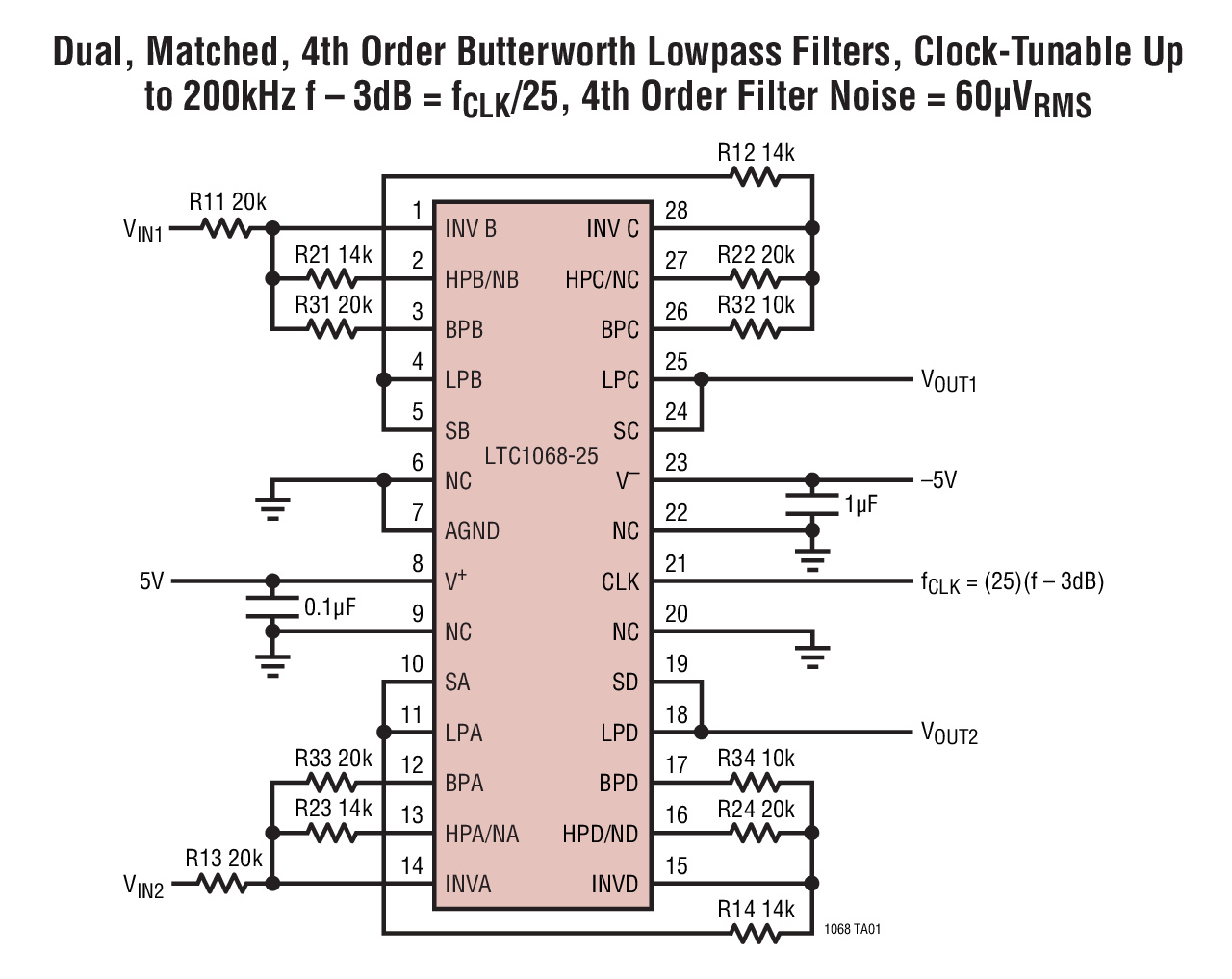 Biquad bandpass filter IC? Electrical Engineering Stack Exchange