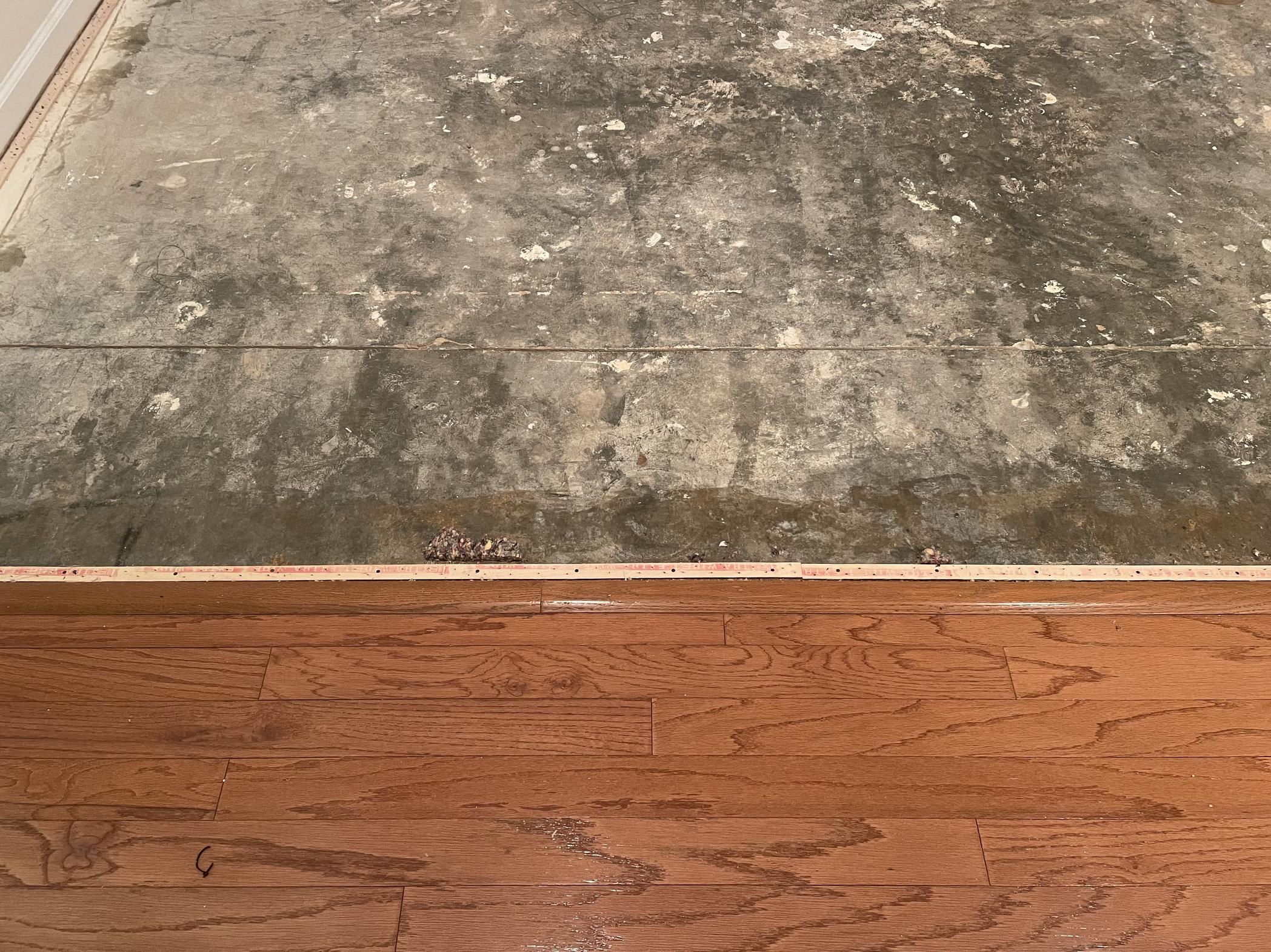 Is my approach to installing wood subfloor over concrete correct