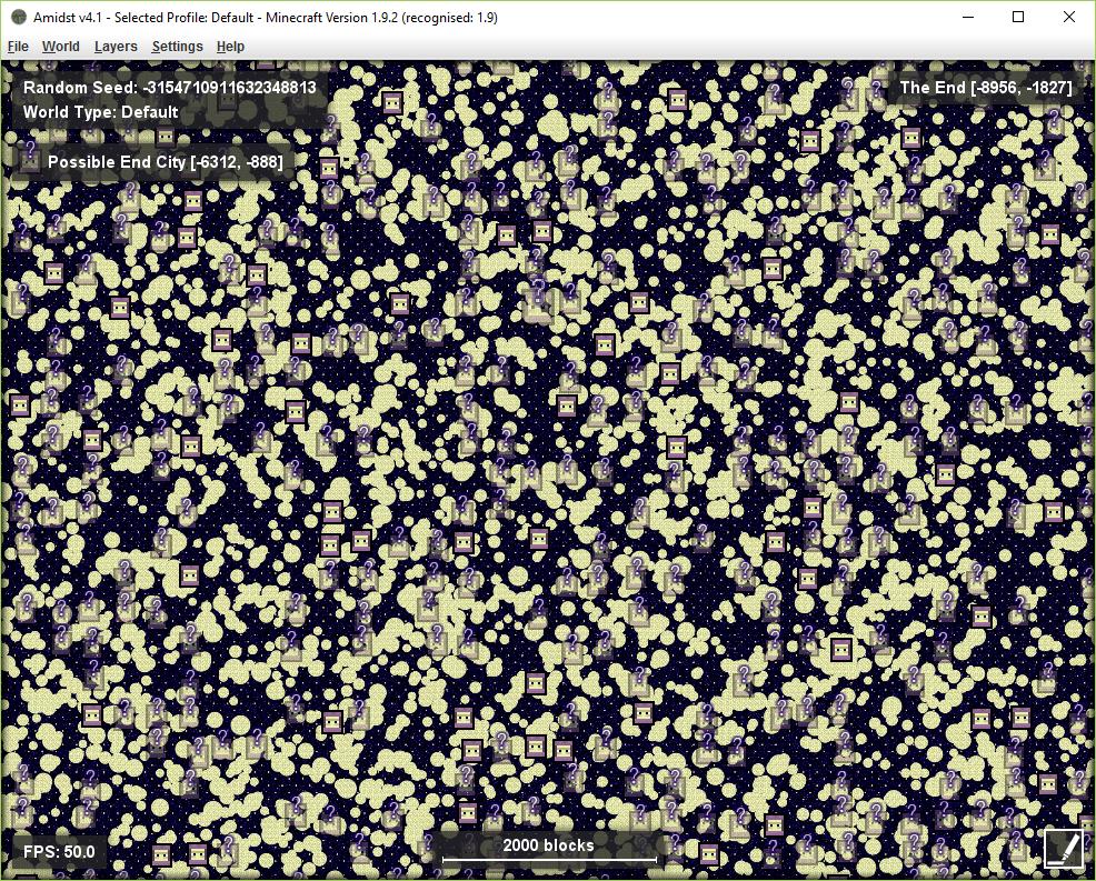 minecraft What are the different spawns of end dungeons? Arqade