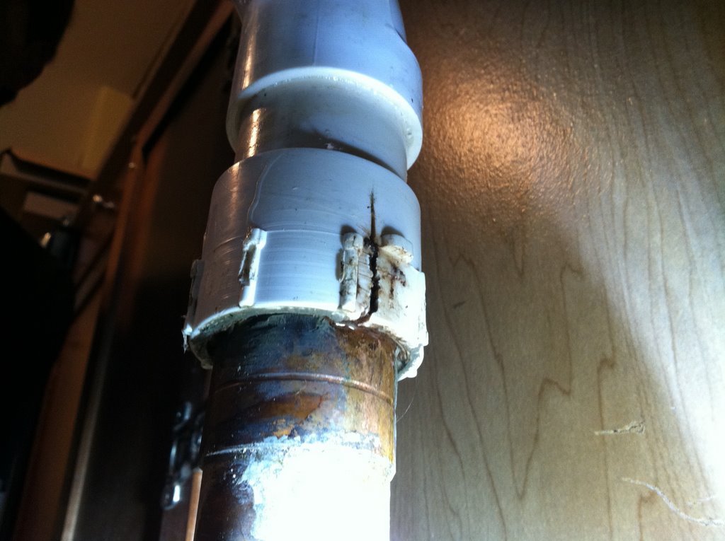 plumbing temporarily seal leaky pipe under sink? Home Improvement