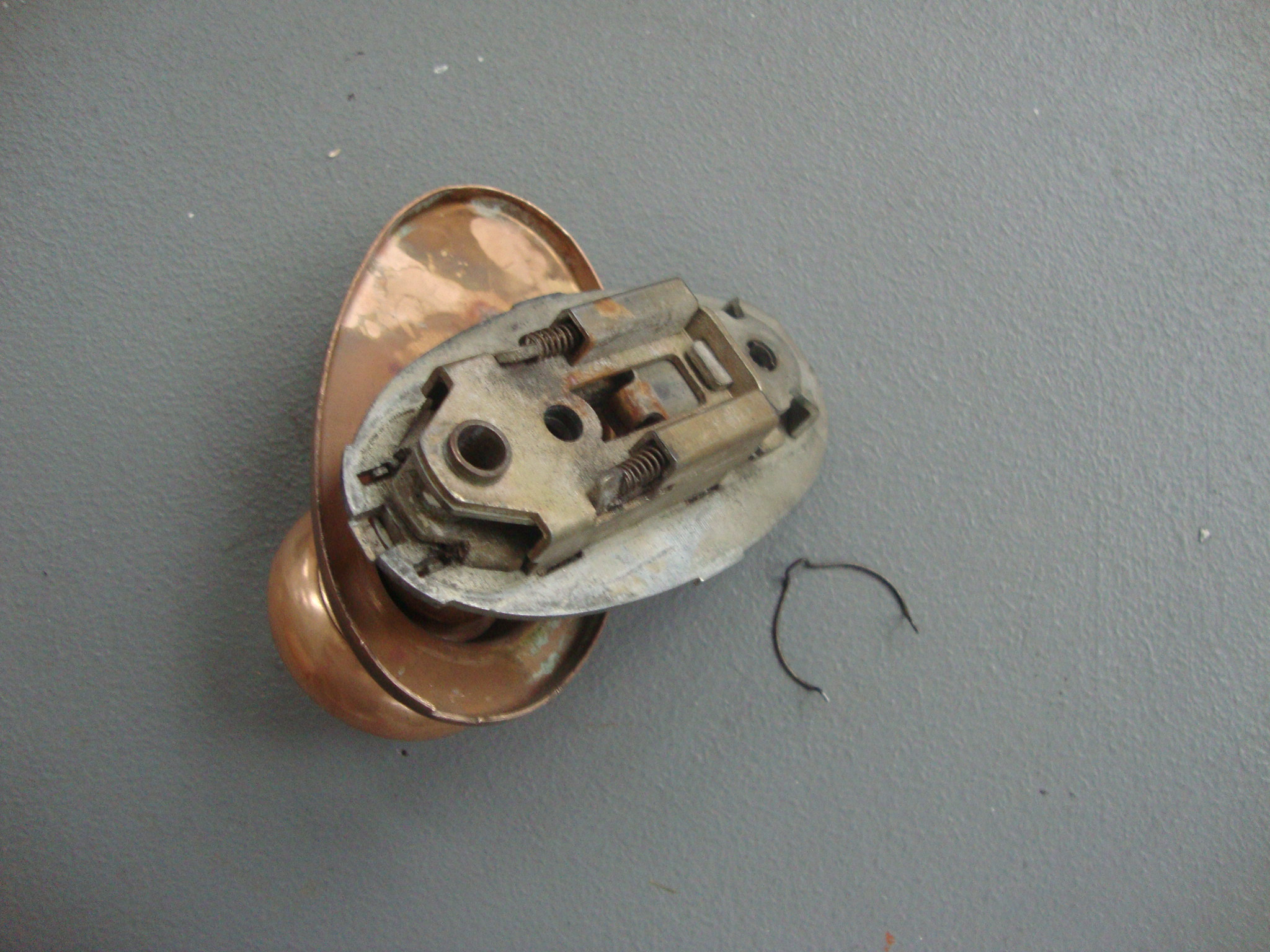lock Antique Schlage Door Knob Can't reassemble Home Improvement