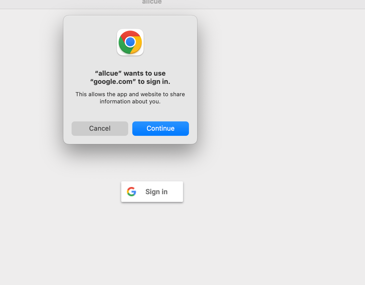 swift Google login Login Stuck after pressing continue Stack Overflow