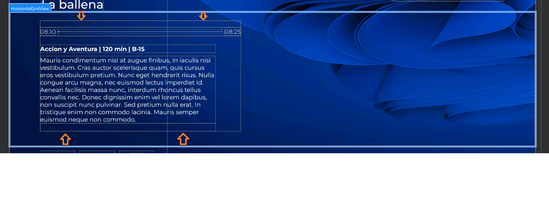 android How to remove padding in HorizontalGridView on Leanback