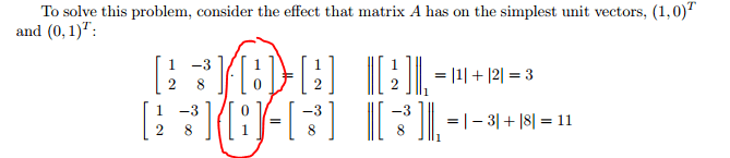 matrices What vectors am I allowed to multiply a matrix by when