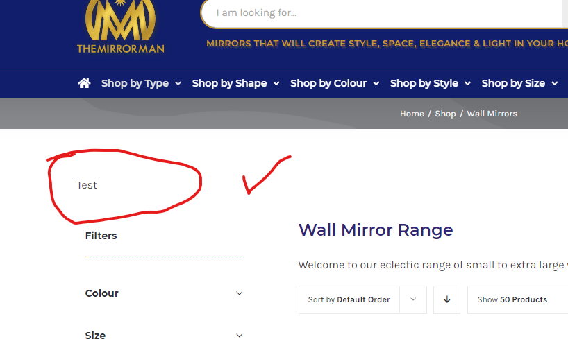 php Displaying content of product category custom field on category