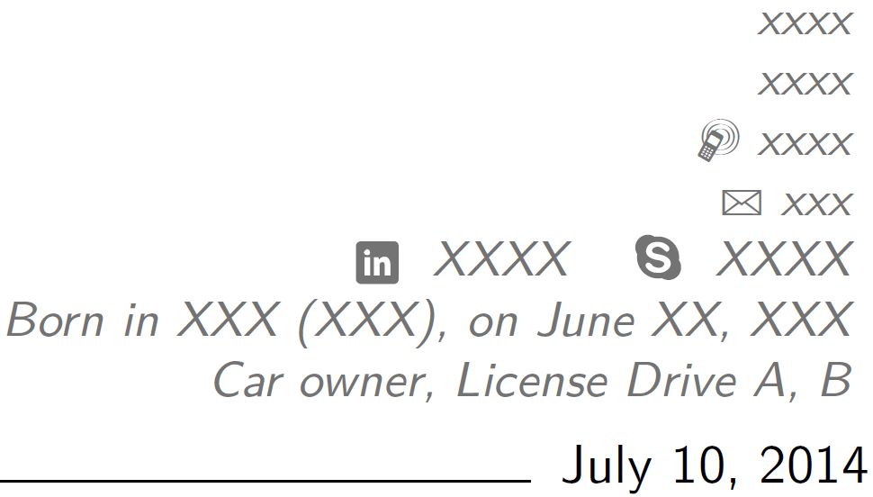 Skype icon on moderncv TeX LaTeX Stack Exchange