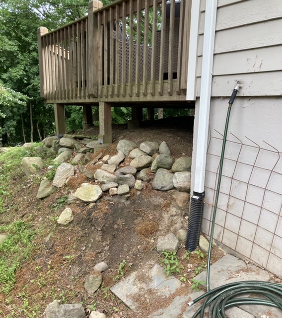How to protect the foundation when removing old retaining walls and