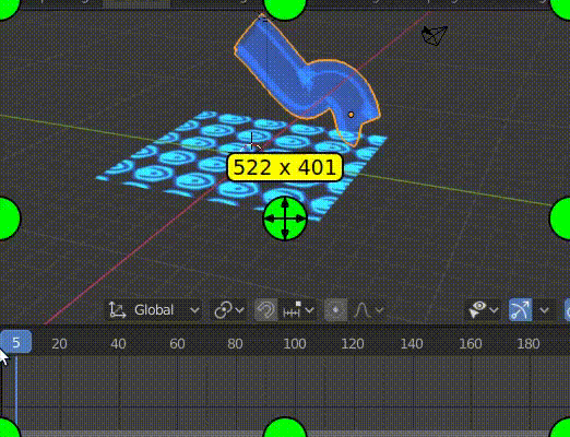 animation Animate a texture / material over a mesh Blender Stack