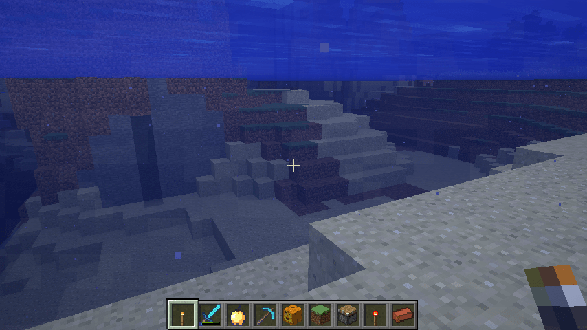 minecraft java edition How to most effectively explore underwater