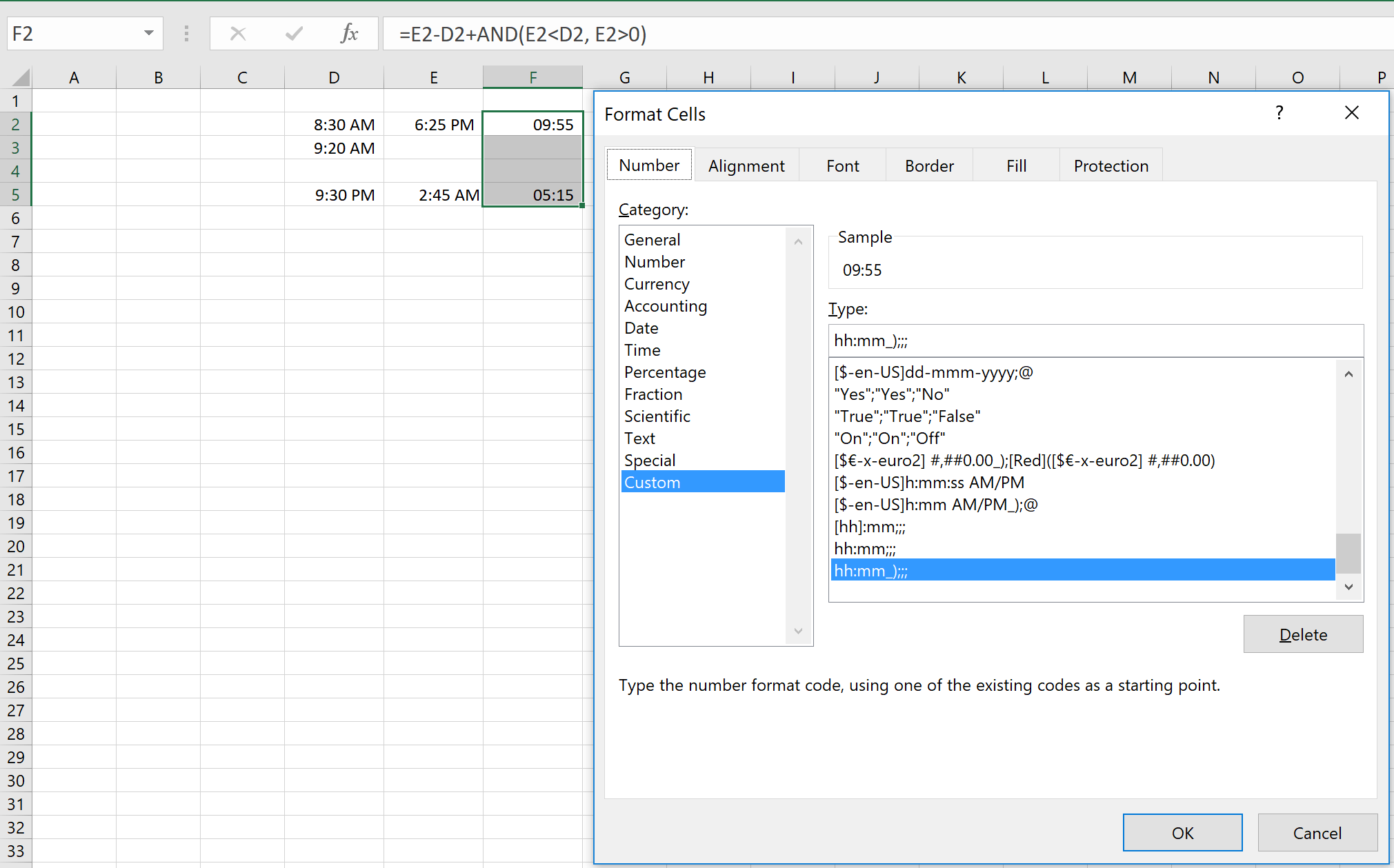 Suggest me to customize excel with date formats Stack Overflow