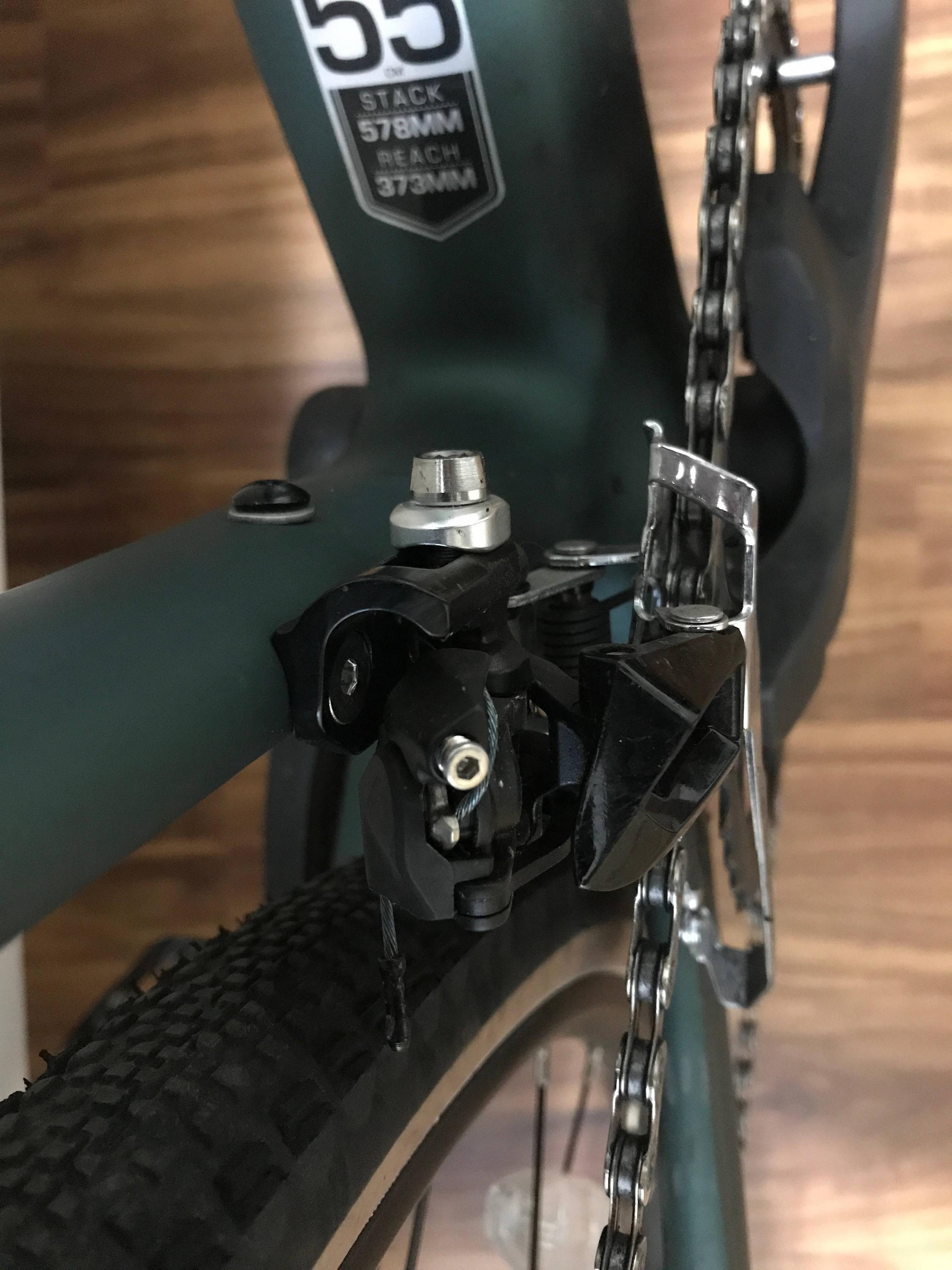 shimano Frayed cable inside front derailleur Bicycles Stack Exchange