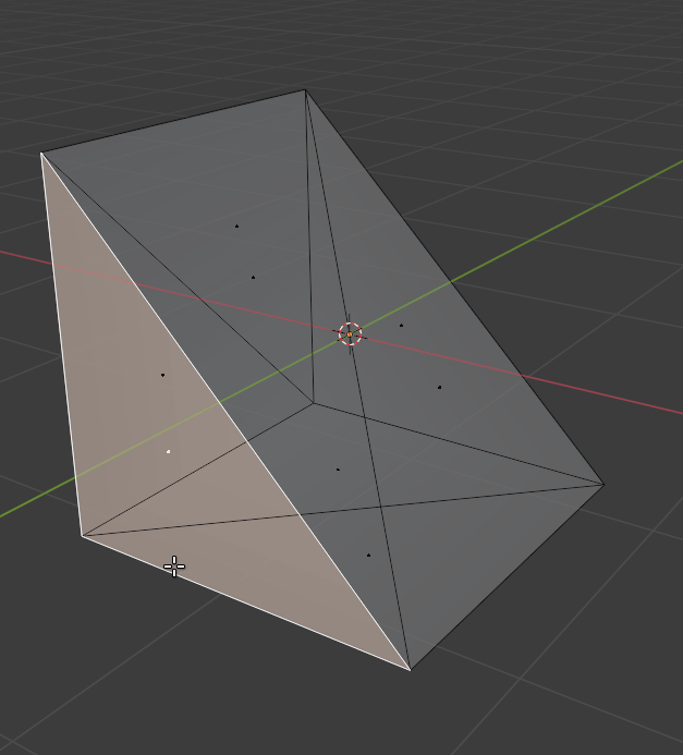 modeling Triangles in Blender object statistic Blender Stack Exchange