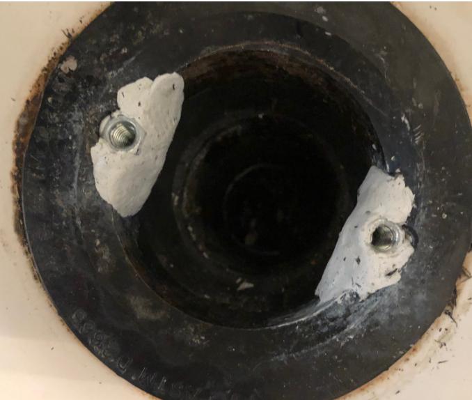 How do I fix broken screw flange in shower drain? Home Improvement