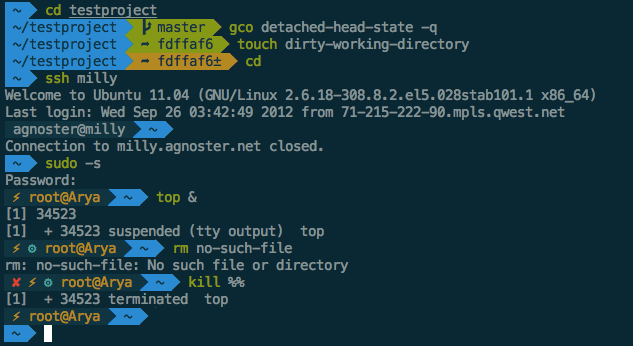 linux Showing repo status via directory color Stack Overflow