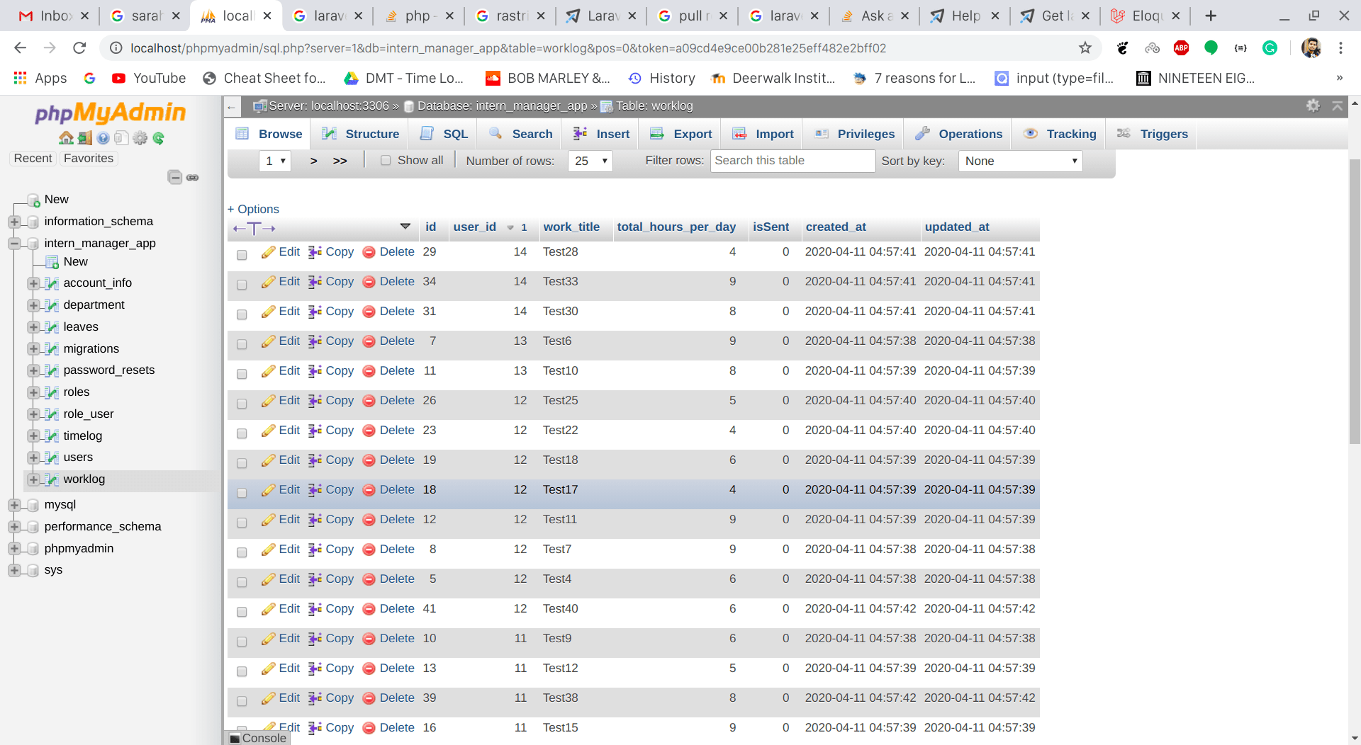 php Laravel One to Many relationship, pull last N record from table
