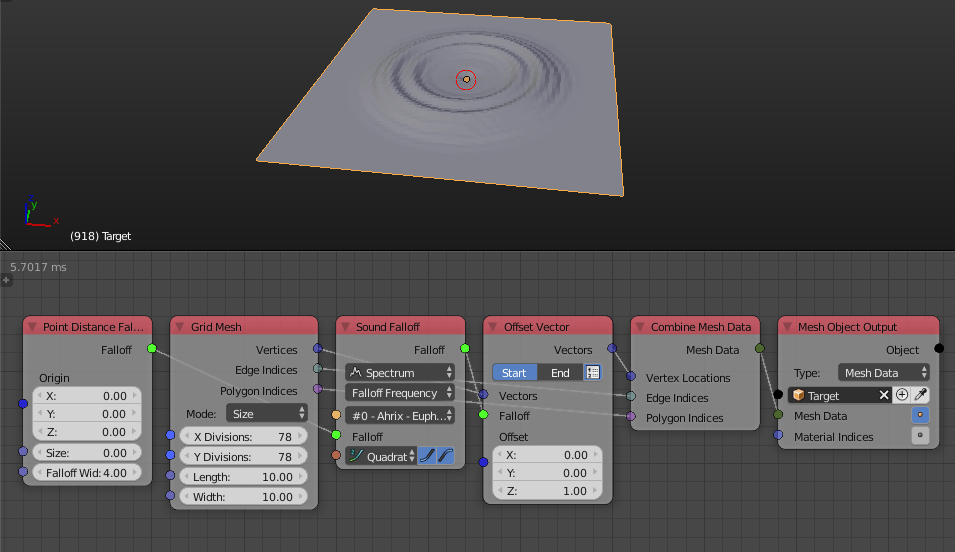 Blender Animation Nodes Sound Spectrum samsungsmartphone123