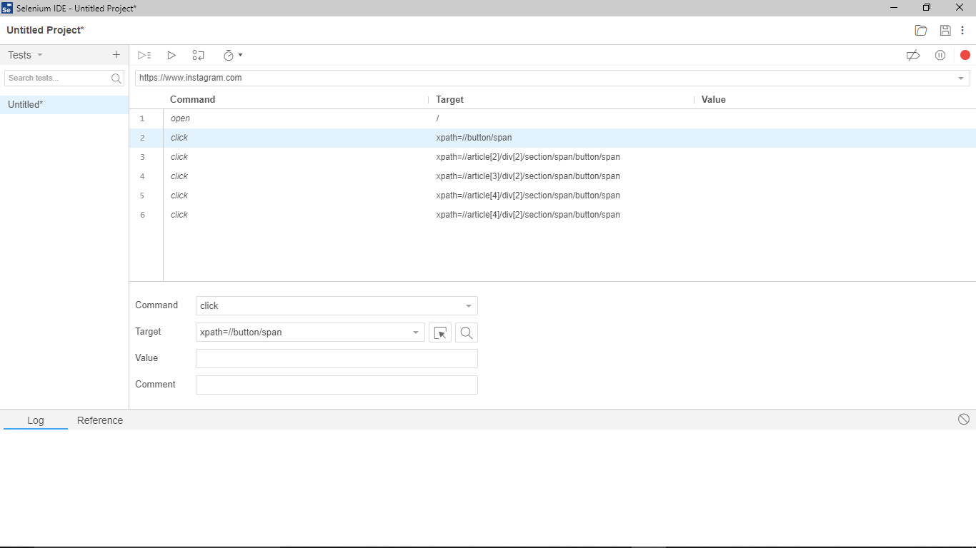 Like instagram photo with selenium python Stack Overflow