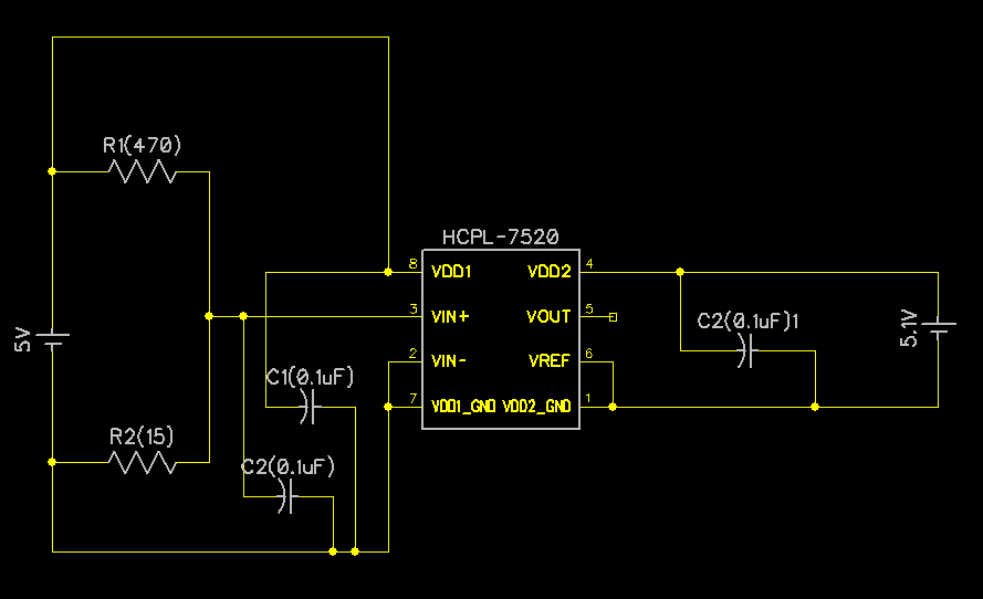 Electronic arduino Optoisolation amplifier giving no output