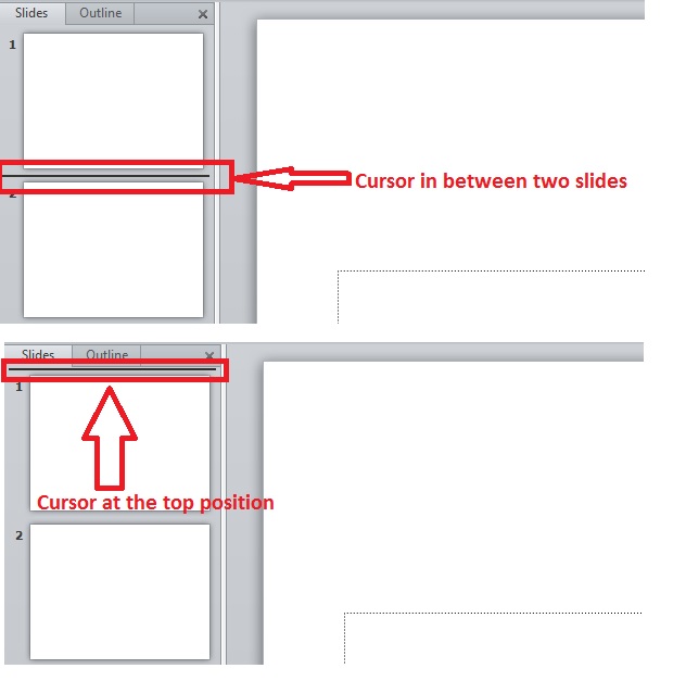c How to add a custom slide before and after the first slide in
