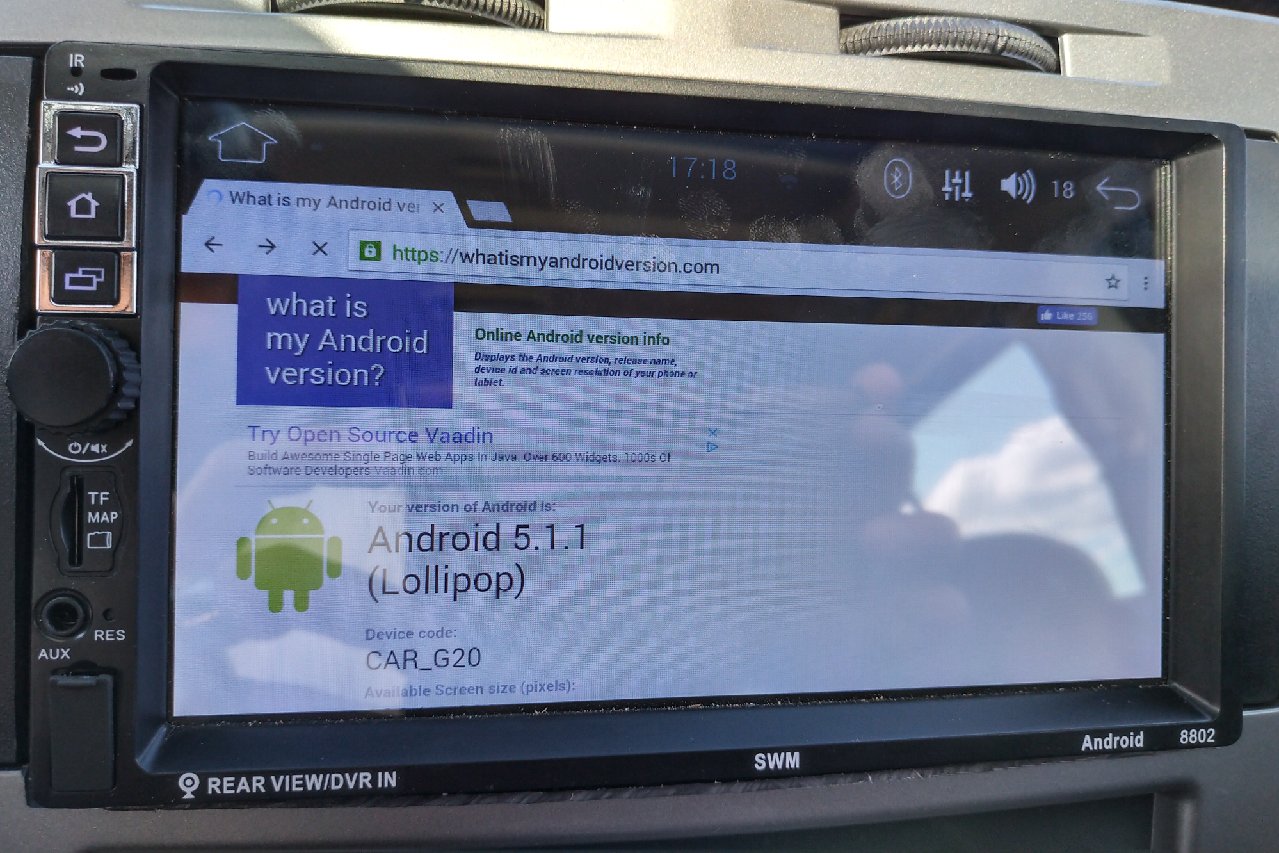 5.1 lollipop How to upgrade SWM 8802 to Android 8.1