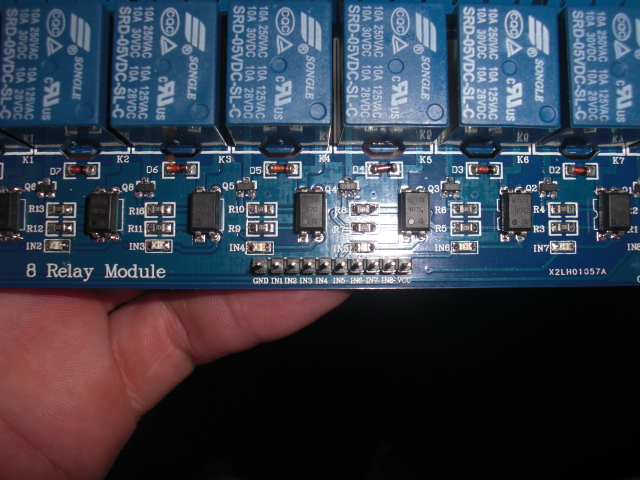 Not sure how to wire my 5VDC to 120VAC arduino relay board Electrical