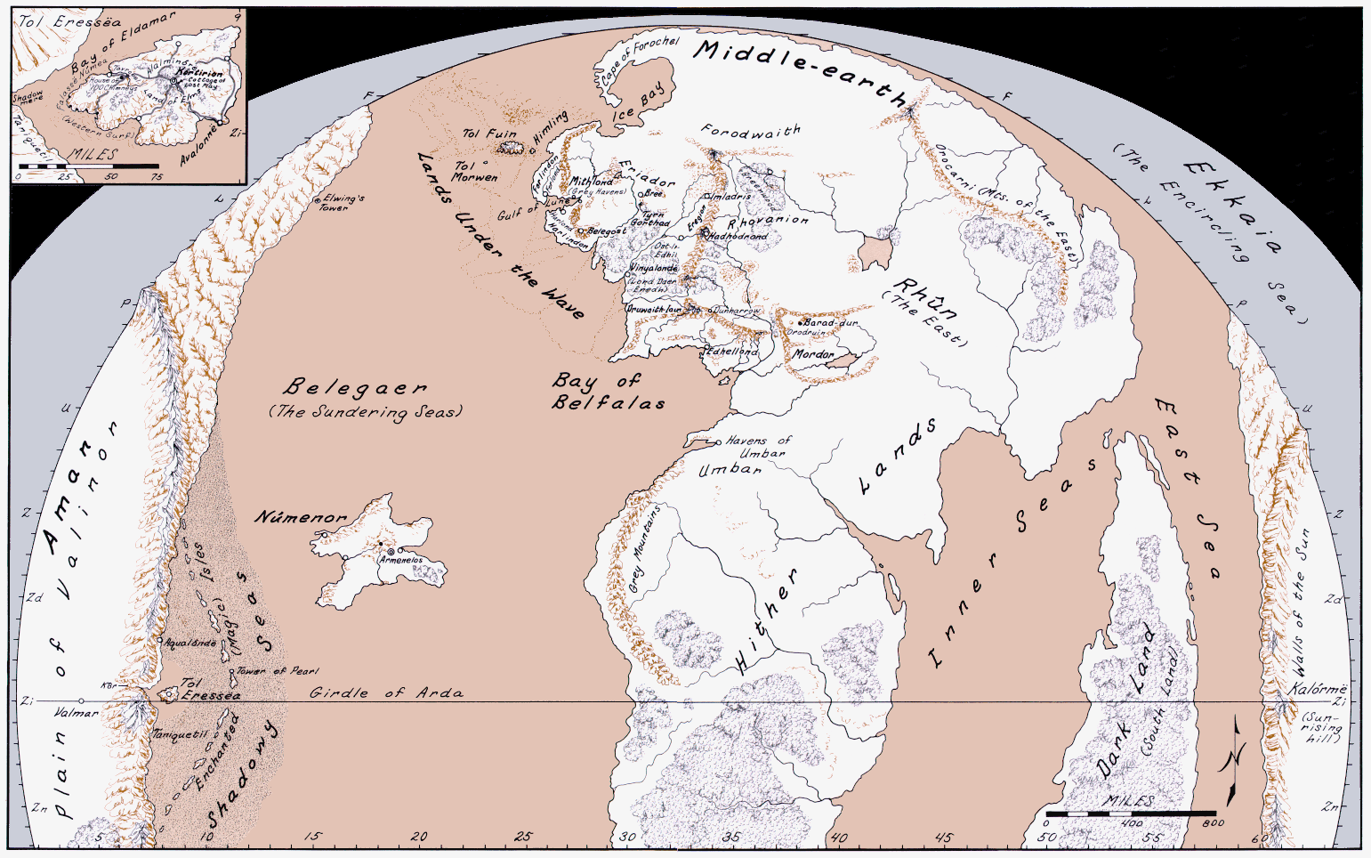 the lord of the rings Was Carn Dum of Angmar built over Utumno