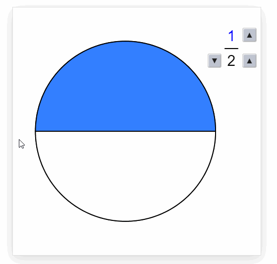 primary education How to explain fractions to 7 year old kid