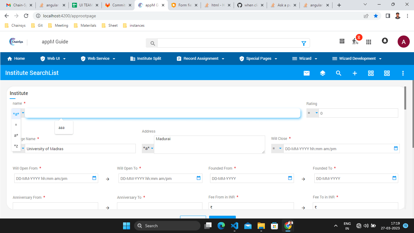 javascript How to prevent the matformfiled focusing while Clicking