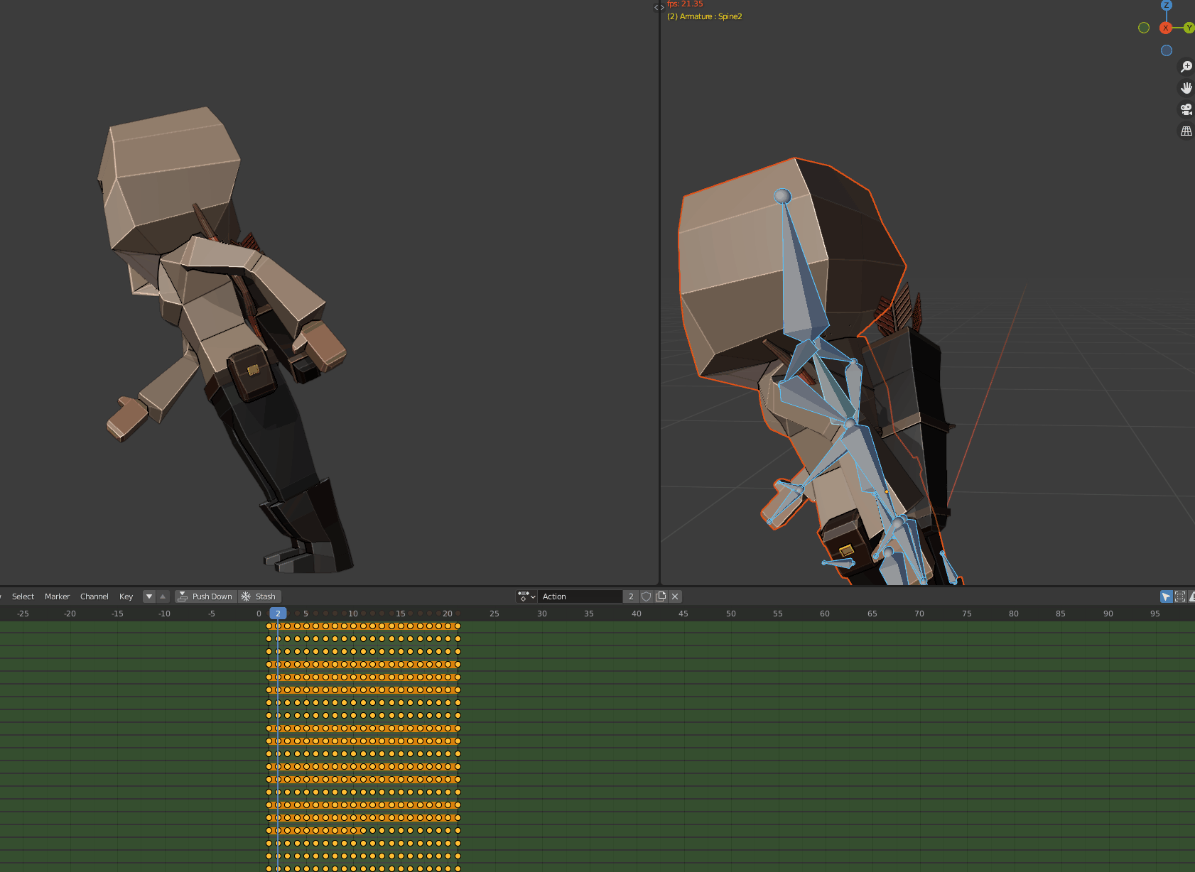 export How do you bake an animation that includes all the keyframes