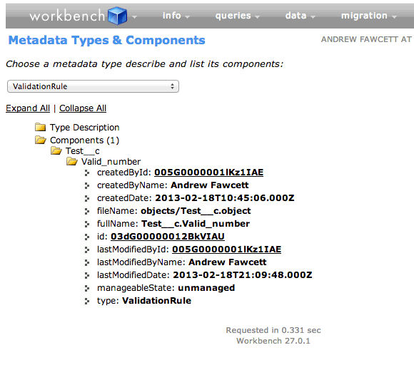 [SalesForce] Full List of All Accessible Types Through Metadata Api