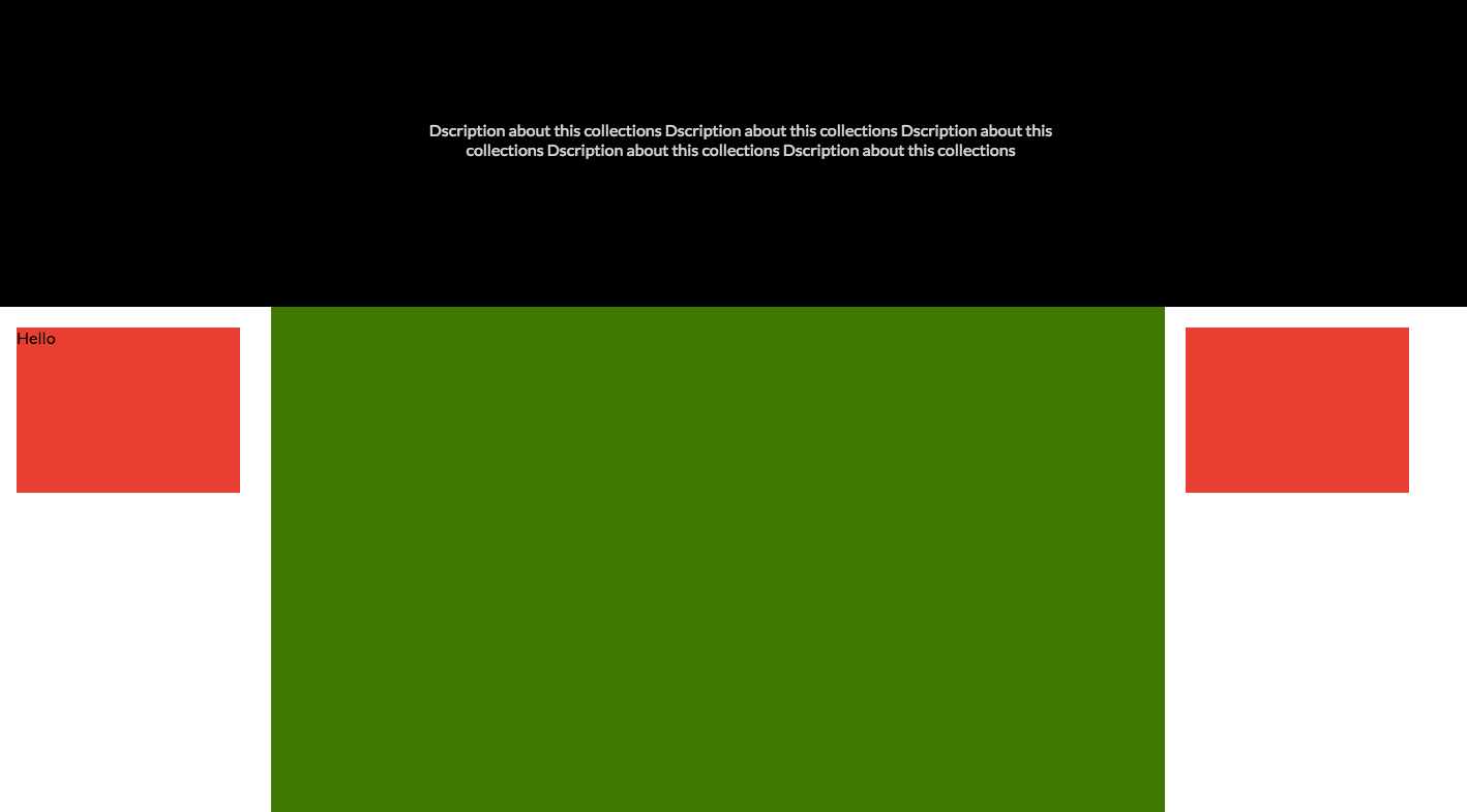 html How to fix side divs and make centre div scrollable using