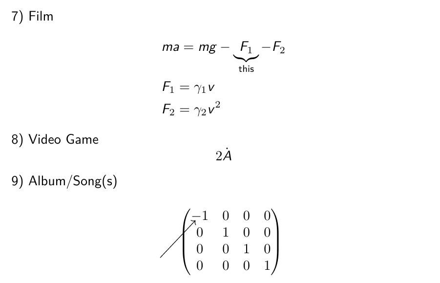 mathematics Scientifically Themed Rebus/Dingbat Puzzles Part 2