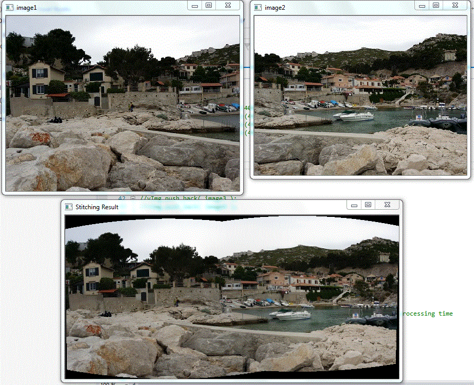 c++ Crop image after stitching Stack Overflow