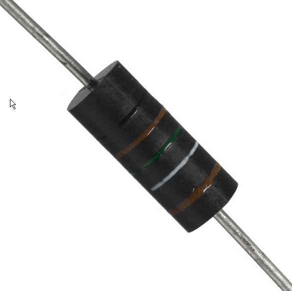 Electronic Resistor with first band in color black Valuable Tech Notes